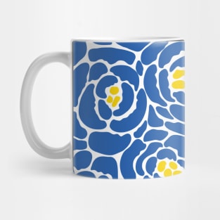 Ukraine flag color pattern Mug